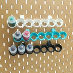 Just Hanging, Citadel Paint Pot Holder Miniature, IKEA SKADIS Pegboard Accessory