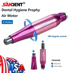 Slow Speed Handpiece Straight Air Motor 4:1 Hygiene Prophy