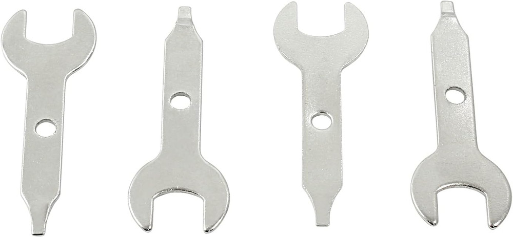 4 Pcs Collet Wrench Key, 3/8 Inch / 9.5Mm Stainless Steel Multitool Wrench, Sliv