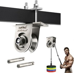 Cable Pulley V Groove Pulley Metal Wire Pulley Wheel Stainless Steel Roller Rope