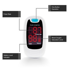 New Finger tip Pulse Oximeter,Blood Oxygen SpO2,PR Heart Rate Monitor,CE FDA,USA