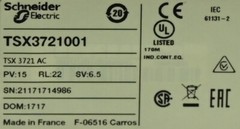 Schneider TSX3721001 1PC New PLC Module Expedited Shipping