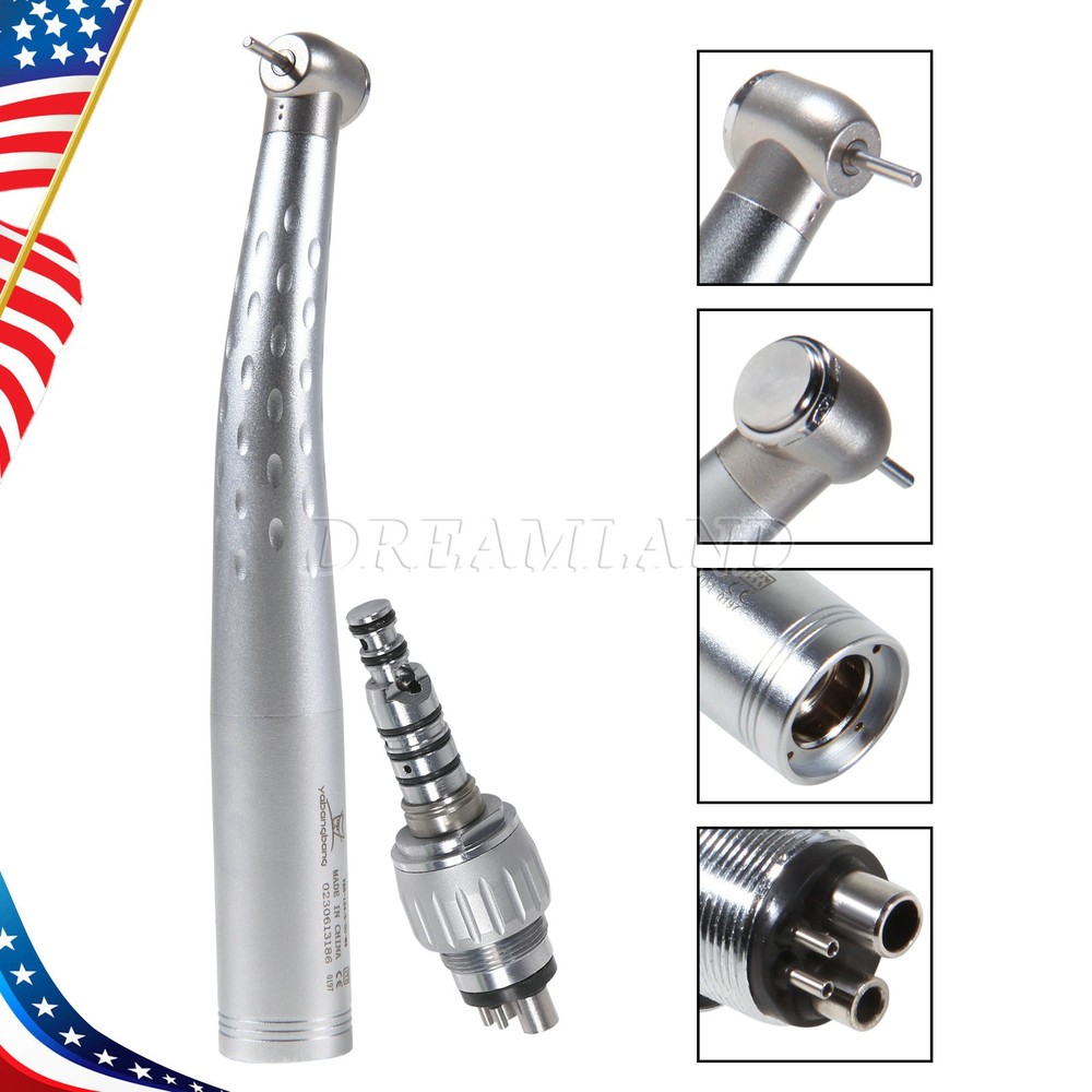 Dental High Speed Handpiece with 4 Holes Swivel Quick Coupler Coupling Fit KaV