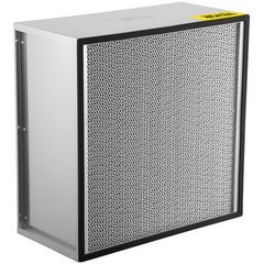 VEVOR HEPA Filter Replacement Pleated Air Filter 24x24x11.5in Galvanized Frame