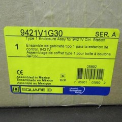 SQUARE D SCHNEIDER 9421V1G30 TYPE 1 ENCLOSURE 600V 20 A LOAD BREAK SWITCH
