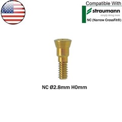 US Dental Healing Abutment NC/RC Closure Caps Compatible Straumann ITI BL/BLT