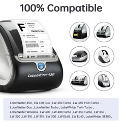 5-200 Rolls DYMO 4XL Direct Thermal 4″x6″ Shipping Labels 4×6 1744907 220/Roll