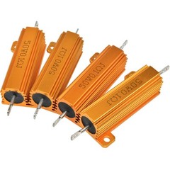 5W 10W -500W Watt High Power Aluminum shell Wirewound Metal Resistor 0.1Ω – 10KΩ