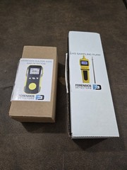 Forensics Detectors H2S Gas & Sampling Pump Calibration Certificate NIST FD-90A