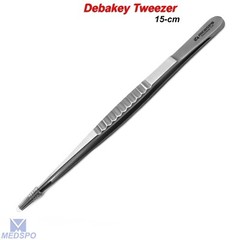 Surgical De-Bakey Forceps Atraumatic Surgical Tissue Forceps Veterinary Tweezers