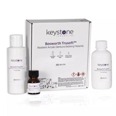 *1-Box* Keystone Bosworth Trusoft Resilient Acrylic Denture Relining 0921250
