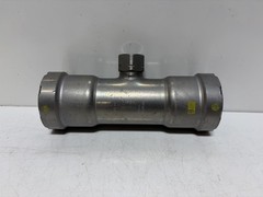 Viega 25436 MegaPressG 1-1/2” X 1-1/2” X 1/2” P X P X FPT Steel Gas Pipe Tee