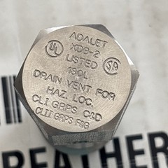 (20ea) Adalet XDB2 1/2″ Threaded Stainless Steel Breather Drain, Free Shipping