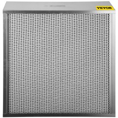 VEVOR HEPA Filter Replacement Pleated Air Filter 24x24x11.5in Galvanized Frame