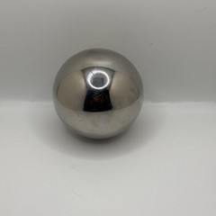 3” Stainless Steel Decorative Sphere Orb Mirror Finish 14.5 oz