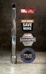 Milwaukee Tool 43-24-0006 3/8 In. Drive 6 In. Extension