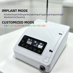 Mini Dental Brushless Implant Motor System 20:1 LED Contra Angle Handpiece