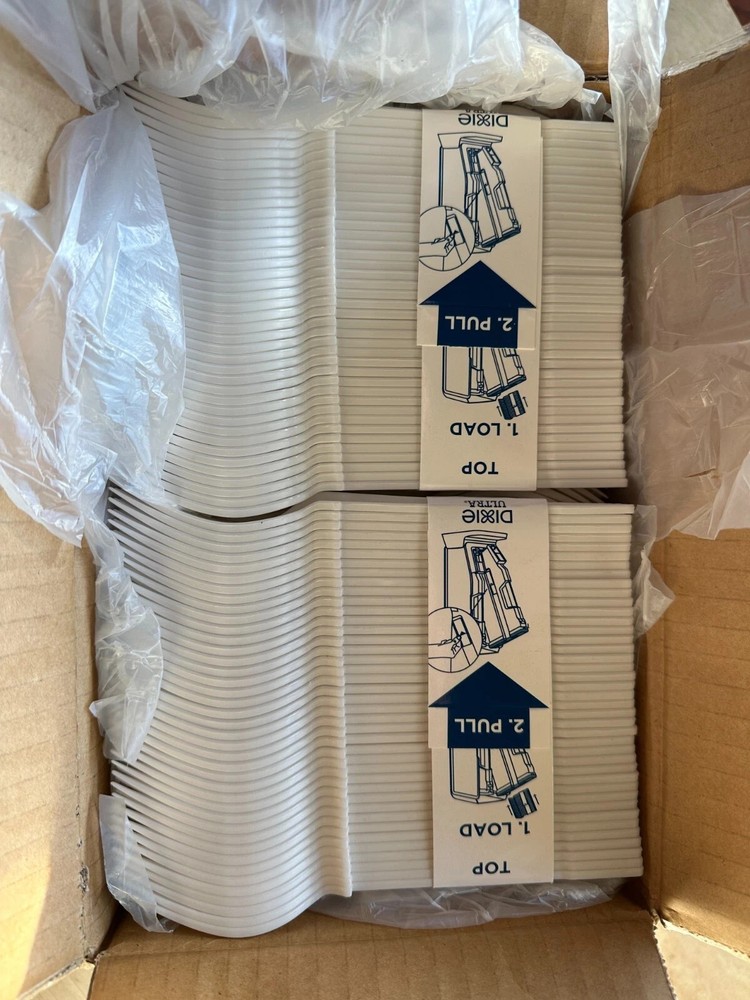 Dixie Ultra SmartStock Series-T Compostable Plastic Fork Refill Natural 960 Qty