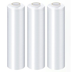 Thin and Pliable Wrap Stretch Film 18″ x 1500′ Wrapping Clear Plastic Film