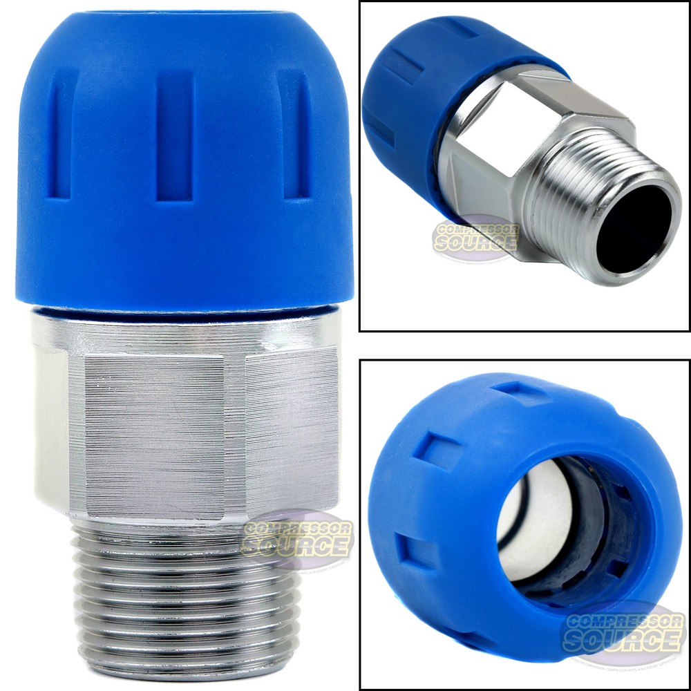1″ x 3/4″ RapidAir FastPipe MNPT Adapter Compressed Air Piping Piece F2118