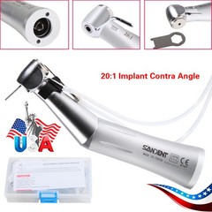 Dental 20:1 Implant Surgery Low Speed LED/ Contra Angle Handpiece