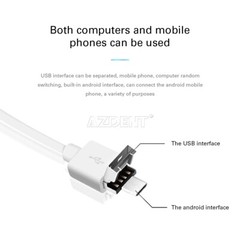 AZDENT Dental HD Intraoral Camera USB Digital Imaging Endoscope 8 LED Light