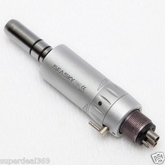 NSK Style Dental Low Speed Contra Angle Handpiece Latch + E-type Air Motor 4Hole