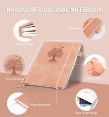 Password Book with Alphabetical Tabs, Small (4.5 x 5.9 inch), Pink