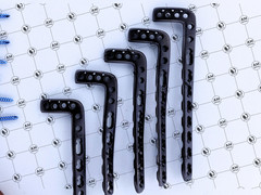 3.5mm Distäl Tibiä Änterolateral Plateṡ 4-8Holes L/R & screw set of 73 Pcs