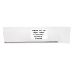 10Pcs/Pack Dental Orthodontic Flat Strand Lingual Retainer Wire .010″x.028″