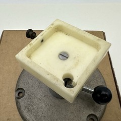 VTG Dytex Line Master Vise Benchtop Swivel Ball Joint Tool Brown Silver T-243