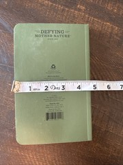 Rite in the Rain Weatherproof Soft Cover Field Notebook 4.75×7.5” Green No 980