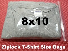 LARGE Reclosable Seal-Top Clear BIG Clothing Merchandise Storage Bags 2 Mil