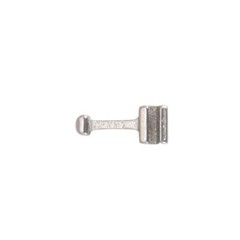 100pcs Dental Orthodontic Sliding Crimpable Hook Open Surgical Hooks Long Type