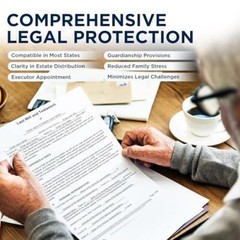 2024 Last Will and Testament Kit: Blank Legal Last Will Testament Forms