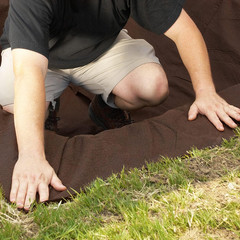 Beckett Non-Woven Brown Underlayment 6 Ft. X 12 Ft., Protects Pond Liners from S
