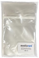 100 STANDARD Solid Red Color Single DVD Cases & 100 OPP Bags