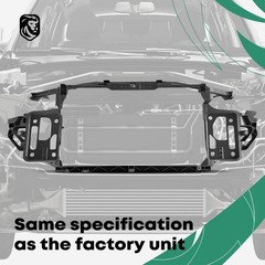 Front Radiator Core Support Dodge Avenger 2008-2014 Plastic Steel