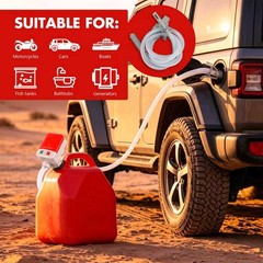 Automatic Fuel Transfer Pump with Auto-Stop, Battery Powered Fuel Transfer Pump