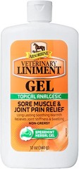 Absorbine Veterinary Liniment Gel 12 oz Topical Analgesic Muscle & Joint Relief