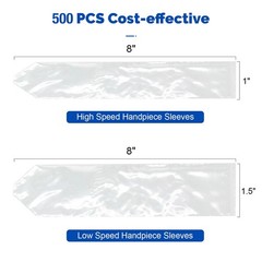 Plastic Dental Disposable Covers Sleeves Air Water Syringe Handpiece Tray Chair