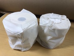 Lot of 2 Rolls FedEx 156148 6.75″ DocTab Thermal Shipping Labels 1″Core (5314)