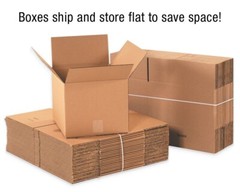 100 4x4x10 Cardboard Paper Boxes Mailing Packing Shipping Box Corrugated Carton