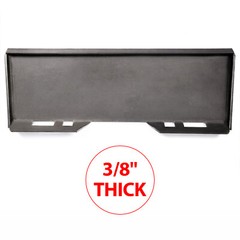 1/4″ 5/16″ 3/8″ 1/2″ Quick Tach Attachment Skid Steer Mount Plate Adapter Loader
