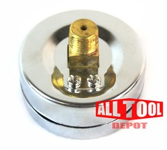 Air Pressure Gauge 2.5″ Center Back Mount 1/4″ NPT 2-1/2″ Dial – 0 to 200 PSI