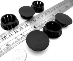 Hole Cap Plug, Fit 1 1/8″ ID Round Hole, Fit 1/8″ Thick Material Or In Pipe Pole