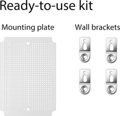 Junction Box, IP67 Waterproof Plastic Enclosure for Electrical Project, Hinged G