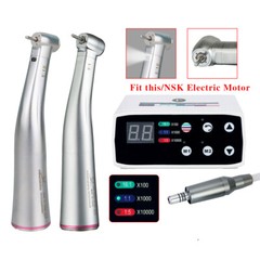 NSK Style Dental Brushless LED Electric Micro Motor/1:5 Increasing Handpiece UPS