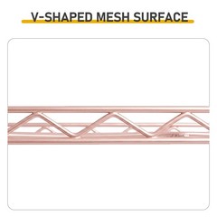 54x29x150cm 5-Layer Iron Adjustable Display Retail Rack Adjustable Shelf