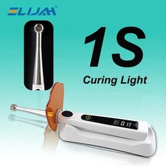 NEW Dental Cordless LED Light Cure Lamp Metal Head 1S LED Curing Light 4 Modes